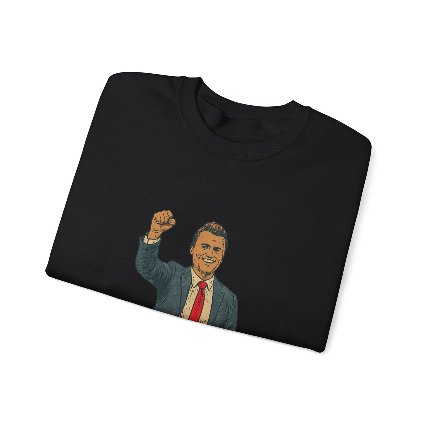 Patriotic Crewneck Sweatshirt - A True Patriot, Gift for Veterans, Political Apparel, Holiday Wear, Comfortable Casual Style