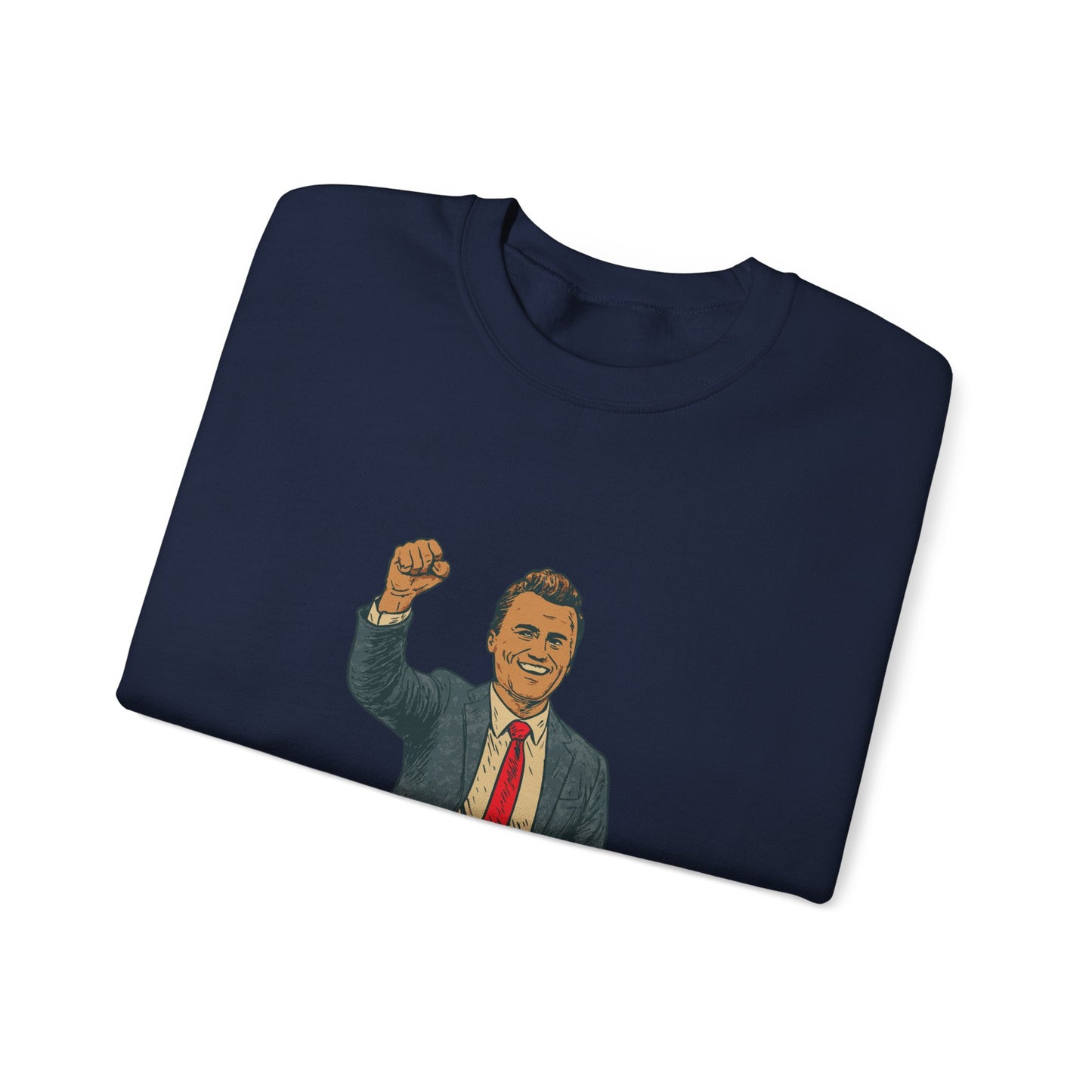 Patriotic Crewneck Sweatshirt - A True Patriot, Gift for Veterans, Political Apparel, Holiday Wear, Comfortable Casual Style