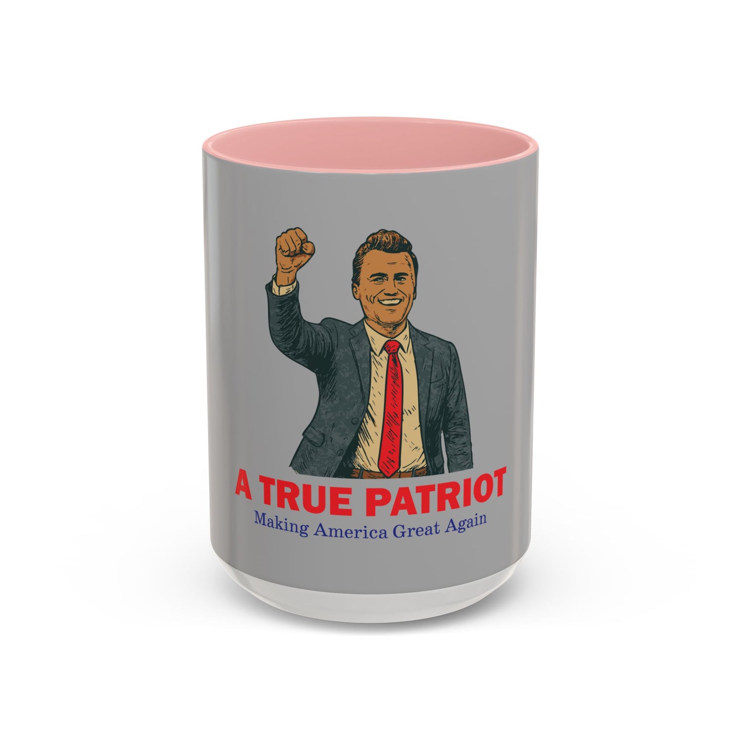 Patriotic Coffee Mug, A True Patriot Design, Ideal Gift for Veterans, Independence Day, 11oz & 15oz Options