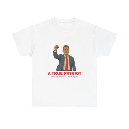 Patriotic Unisex Tee - A True Patriot Tee, Independence Day Shirt, Election Season Apparel, Gift for Activists, American Heritage Wear