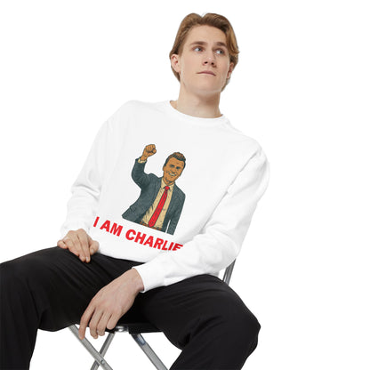 I Am Charlie Unisex Garment-Dyed Sweatshirt