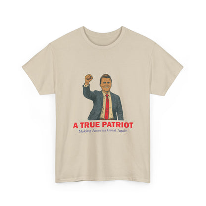Patriotic Unisex Tee - A True Patriot Tee, Independence Day Shirt, Election Season Apparel, Gift for Activists, American Heritage Wear