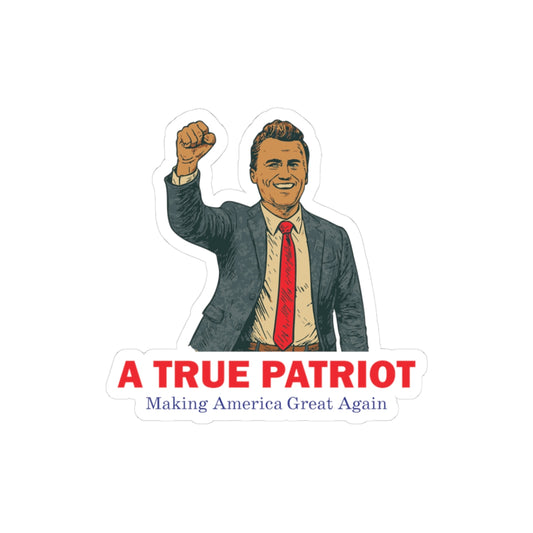 Patriotic Kiss-Cut Stickers, True Patriot Vinyl Decals, USA Pride Stickers, Political Stickers, Great Again Stickers, Laptop Stickers