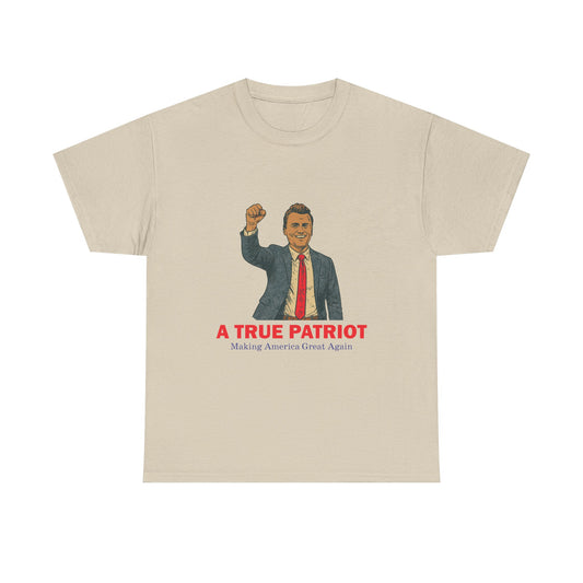 Patriotic Unisex Tee - A True Patriot Tee, Independence Day Shirt, Election Season Apparel, Gift for Activists, American Heritage Wear