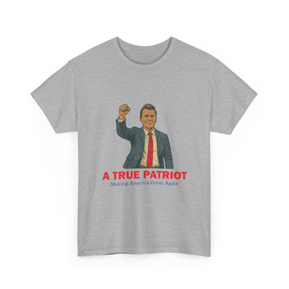 Patriotic Unisex Tee - A True Patriot Tee, Independence Day Shirt, Election Season Apparel, Gift for Activists, American Heritage Wear