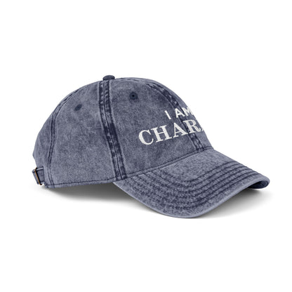 I Am Charlie Vintage Embroidered Cap
