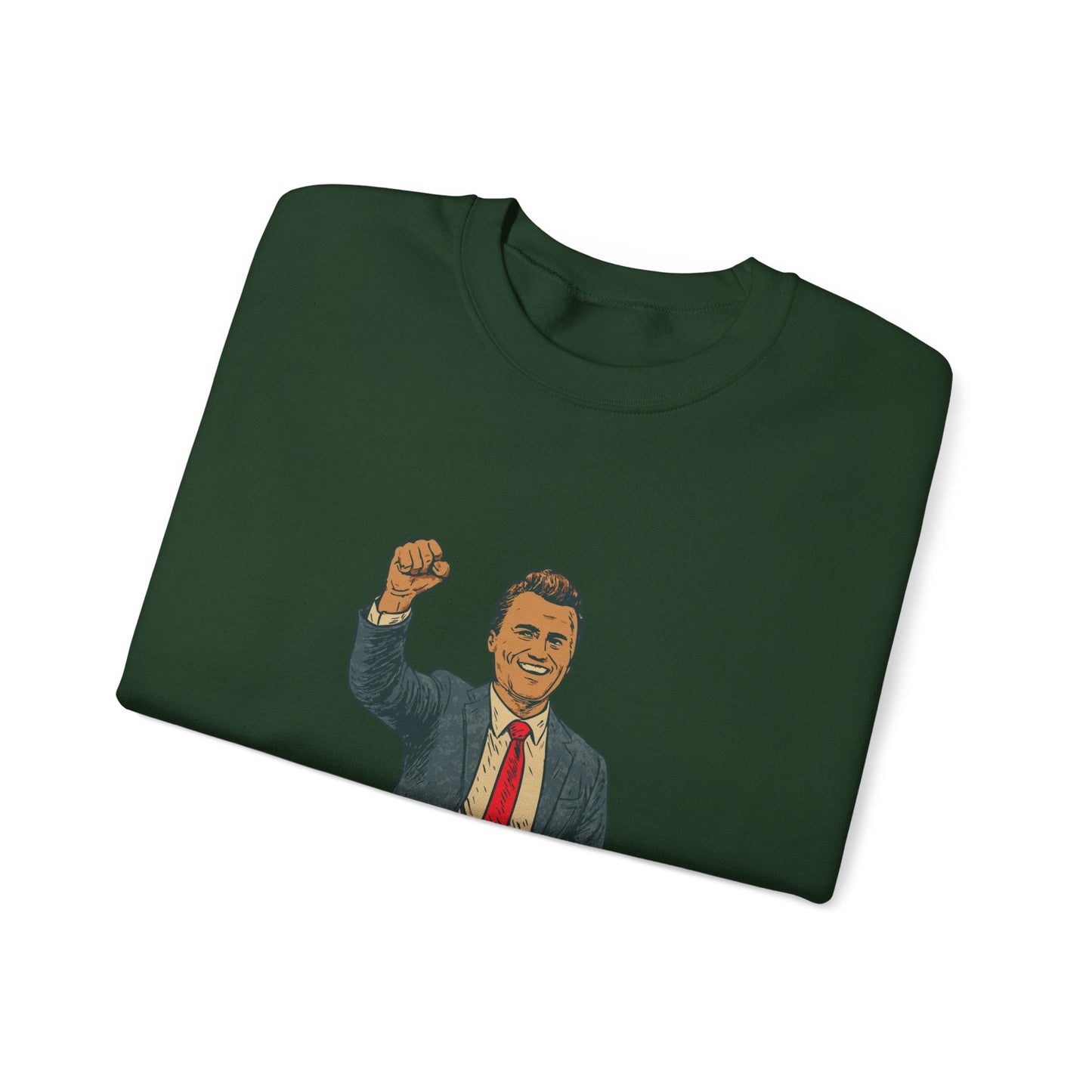 Patriotic Crewneck Sweatshirt - A True Patriot, Gift for Veterans, Political Apparel, Holiday Wear, Comfortable Casual Style